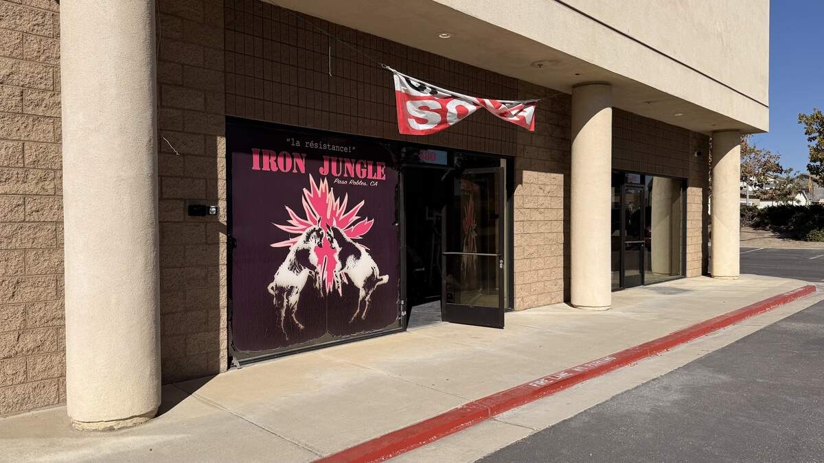 Paso Ironworks Gym works on moving into the old Iron Jungle at 580 Linne Road in Paso Robles, anticipated to open in late October 2026.